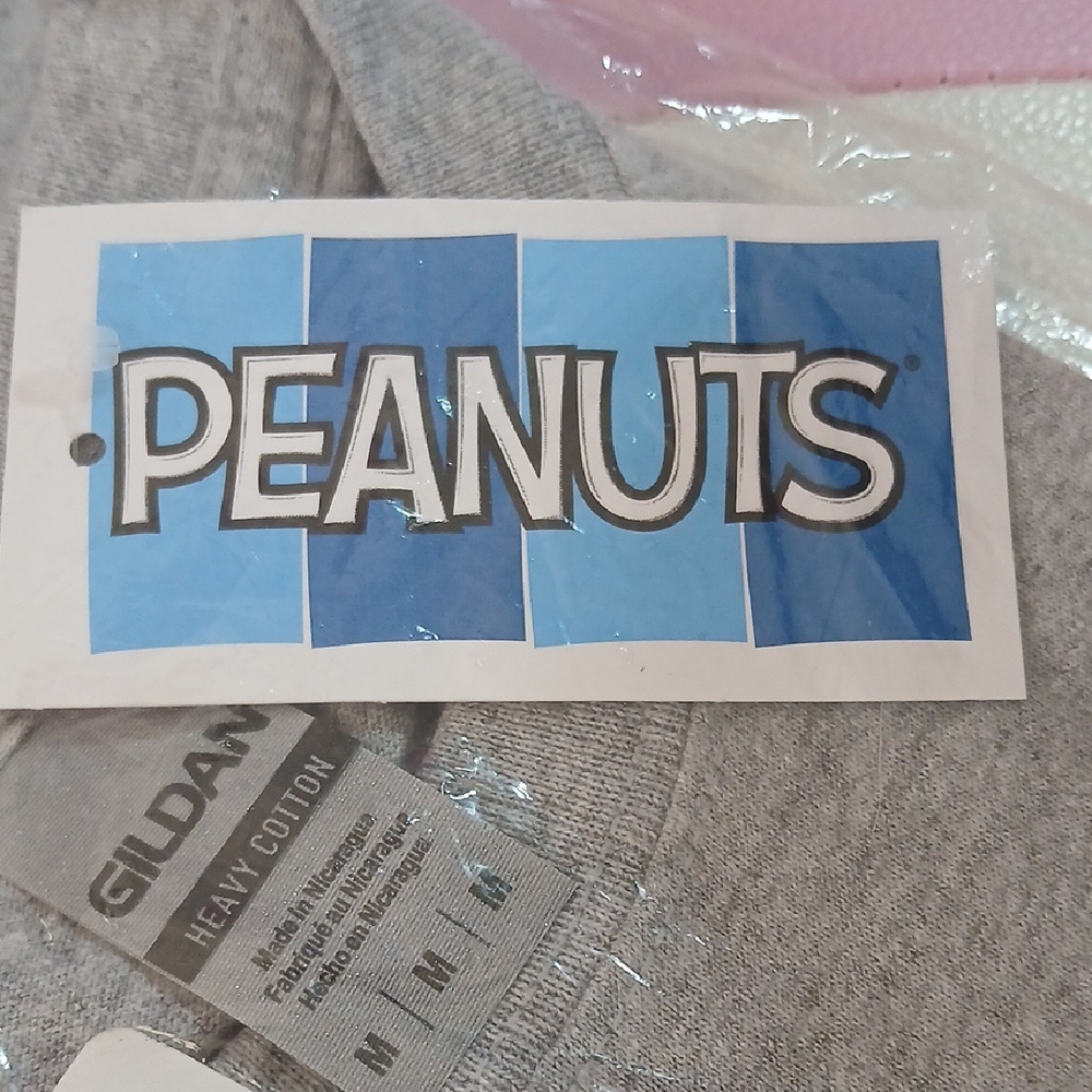 Gildan Gray 'Take a Hike' Peanuts T-Shirt - Picture 3 of 4